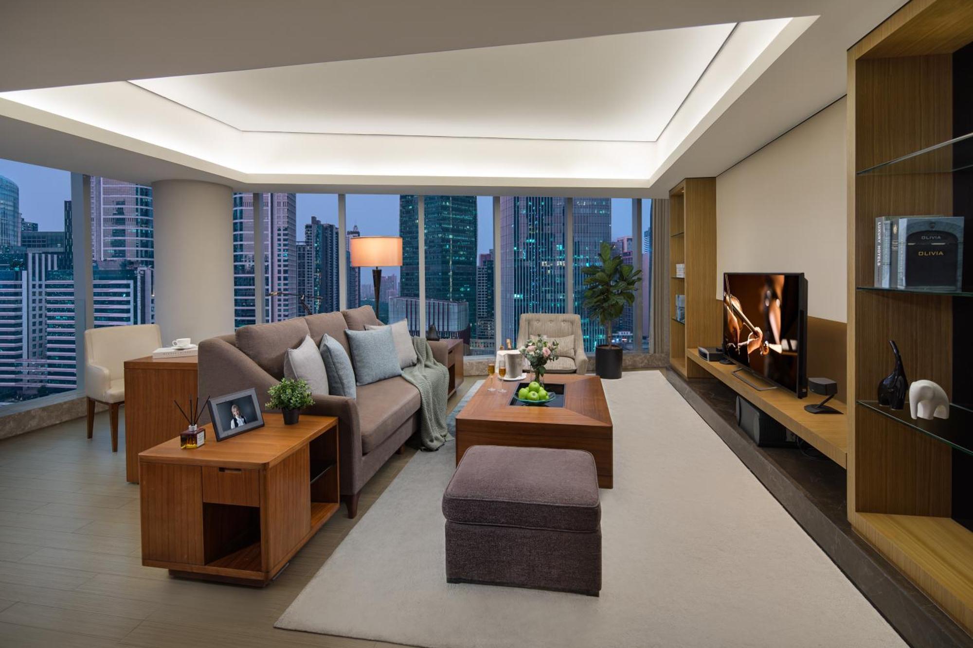 Апартаменти Ascott Ifc Гуанчжоу Екстер'єр фото