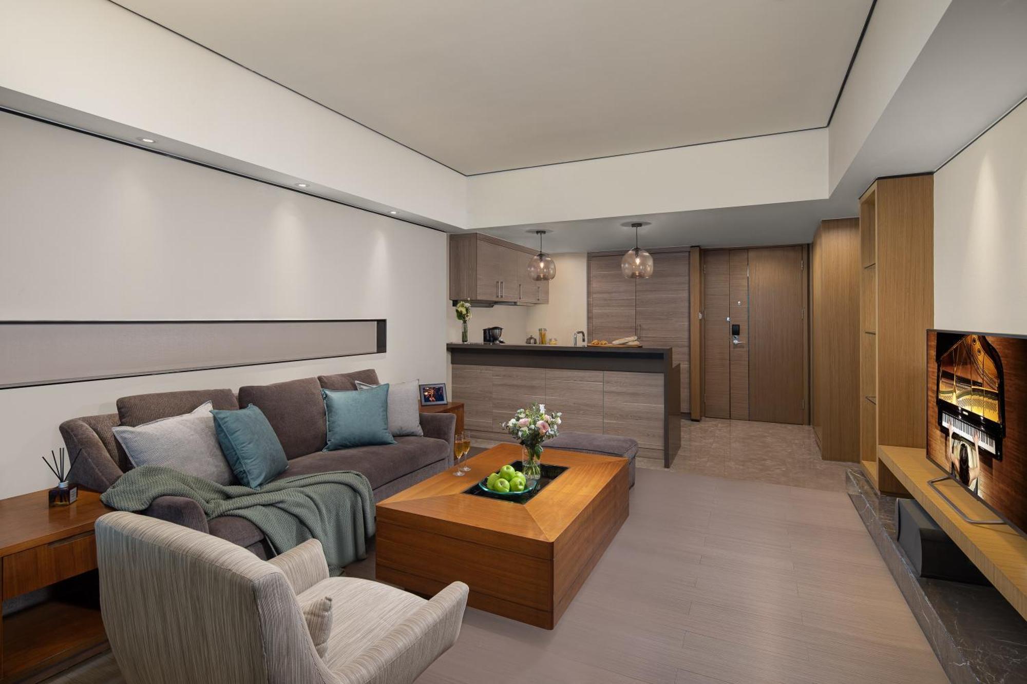 Апартаменти Ascott Ifc Гуанчжоу Екстер'єр фото